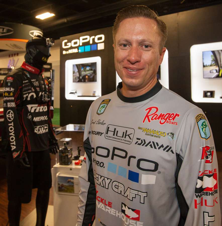 Brent Ehler is in the GoPro booth.