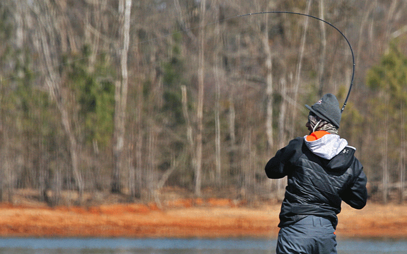 Hint: 'Never give up' trying to guess this popular Elite angler.
