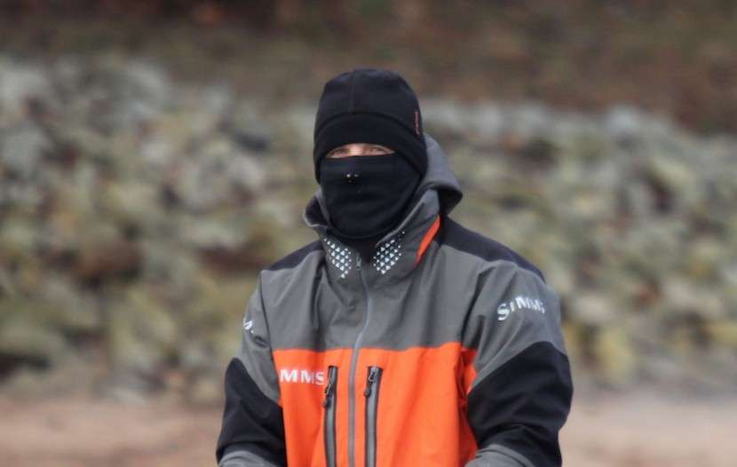 Hint: One of the most covered-up anglers, perhaps this (previously) West Coast pro isn't fond of freezing temperatures?