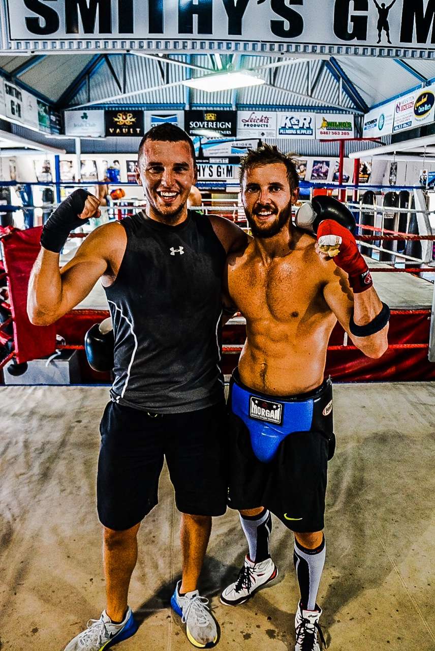 He trained with his cousin, Kris George, and called that experience one of the Top 10 in his life. He credits boxing for building his confidence, which helps him on the water.