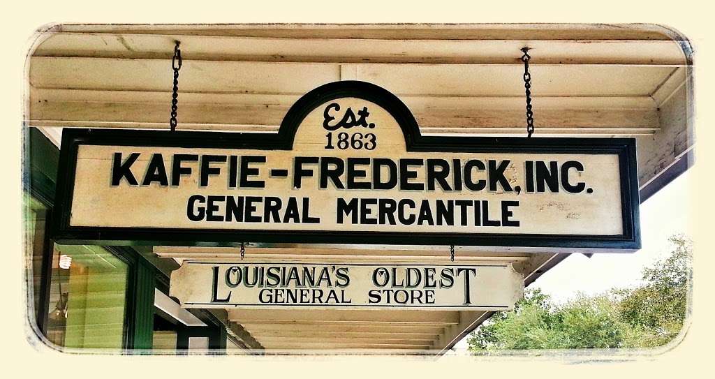 ...store I have ever been in, the Kaffie-Frederick General Mercantile store which set up shop in 1863 and is...
