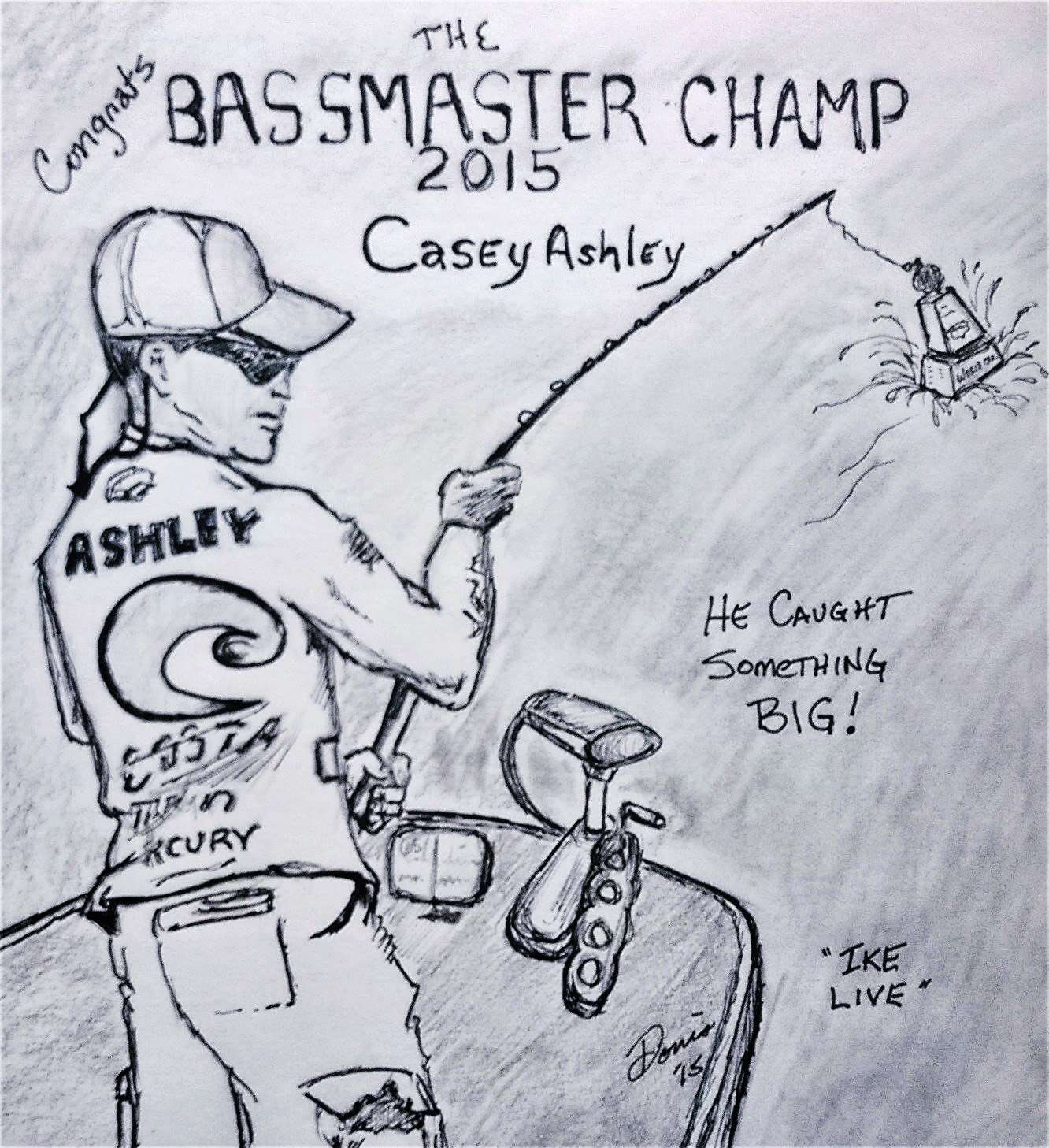 ... and champion Casey Ashley.