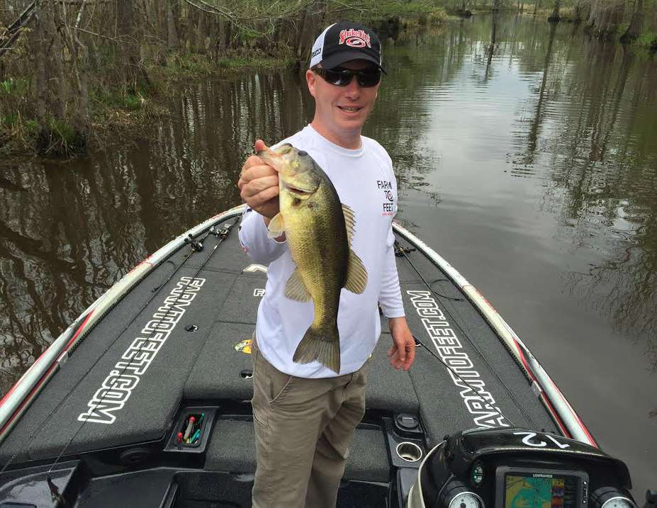 This one put Andy Montgomery close to a limit.
<br>Photo by Bassmaster Marshal Cody Harris