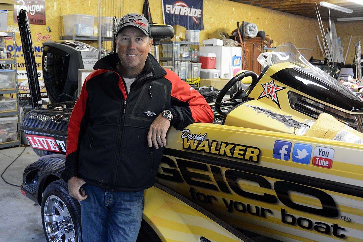 Walker spent most of his time here before leaving for Lake Hartwell, South Carolina. Following the Classic he returned to the man cave to reload the boat for the long season ahead of the 2015 Bassmaster Elite Series. 