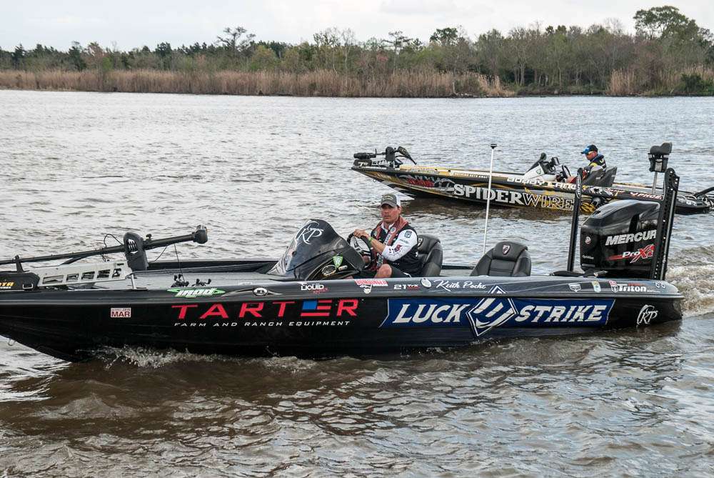 Anglers return from a day on the Sabine to see what their bag is worth. Is it enough to last another day? For Keith Poche, the answer is yes. Bobby Lane not this time.