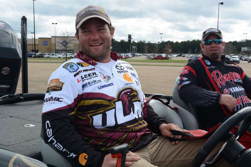 Brett Preuett is happy to have the year started off with a Top 12 as he pursues an Elite Series berth. 