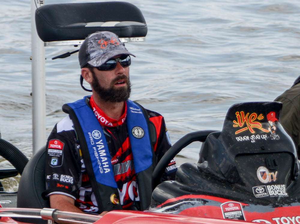 Mike Iaconelli gets the best reception upon arriving at the dock...