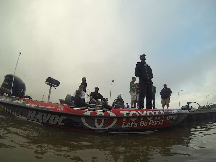 Iaconelli had an eventful experience on the Sabine River in 2013 as he ran aground, this year he doesn't want to do that.