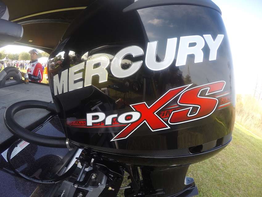 There are also a few Mercury Outboards to behold. 