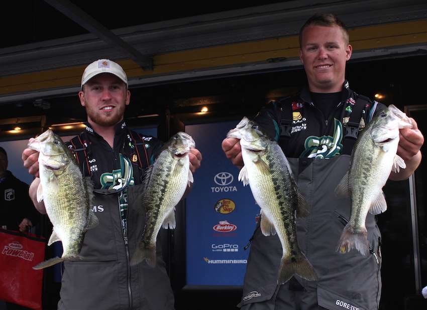 Jake Whitaker and Andrew Helms, UNC Charlotte (14th, 24-3)