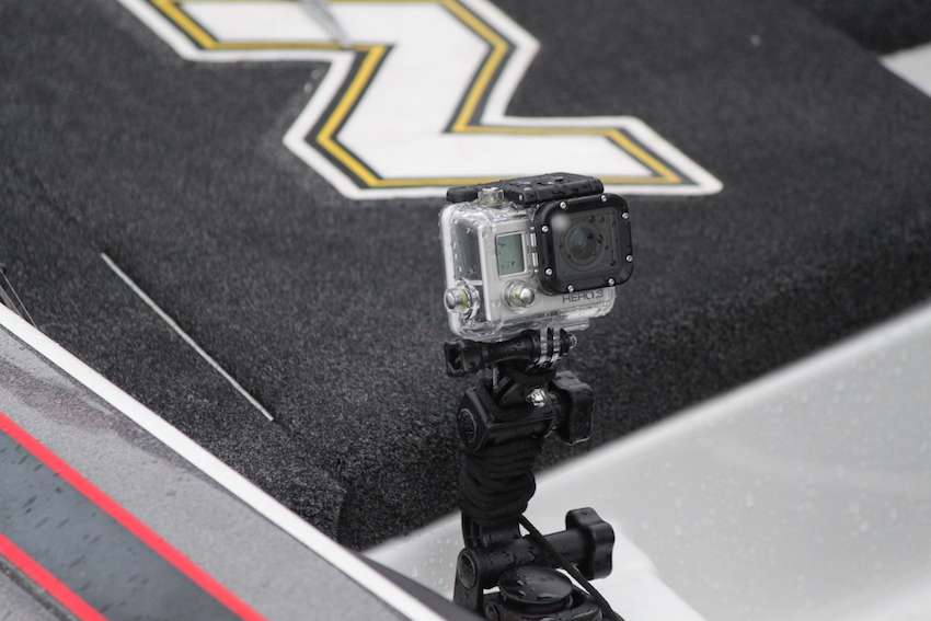 UNCC caught all their Day 1 action on their own GoPros.