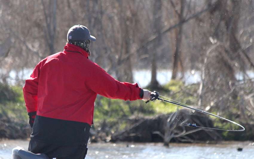 Most anglers are slowing down. 