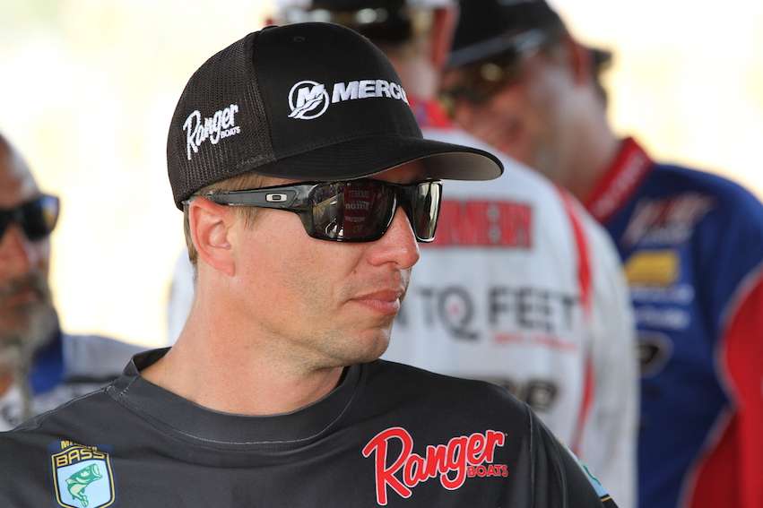 Brent Ehrler hoped for a few keepers to come his way and two did. Hoping for a better Day 2.