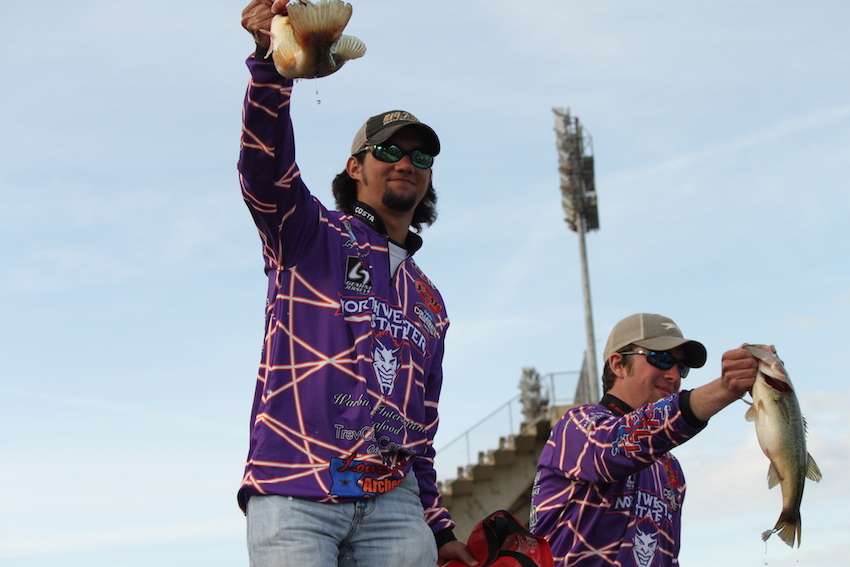 Aaron Belgard and Logan Laprarie of Northwestern State University are going to put the pressure on their teammates. 