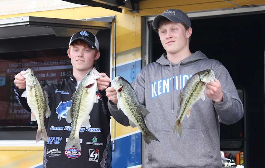 Hunter Fulcher and Nathan Sheehan, The University of Kentucky (10-6, 35th) 
