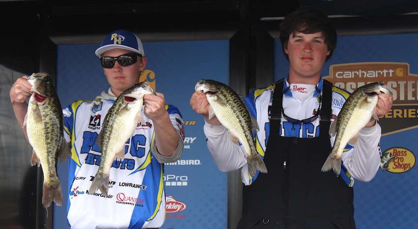 Jacob Cooper and Cody Spears, PHCC Fishing Team (13-2, 9th)