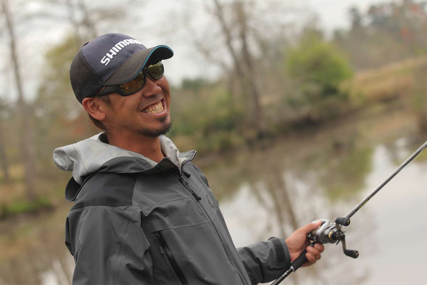 Iyobe said he is just happy to be a part of the Bassmaster Elite Series this year. He is enjoying every moment of his journey.