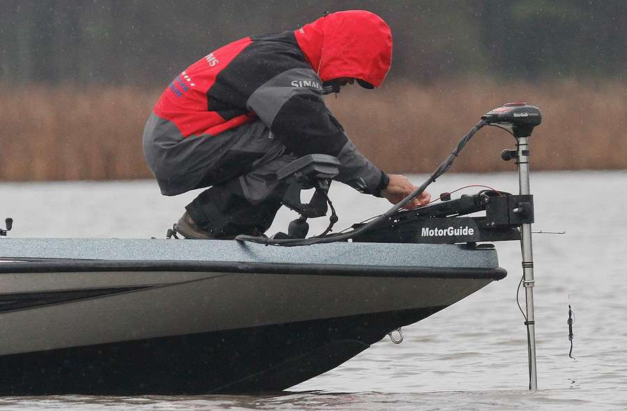The water was so shallow in many of the primary areas it created a constant hassle running the trolling motor. 