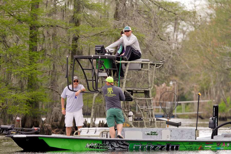 Quite possibly the best camera boat setup for this part of the country. 