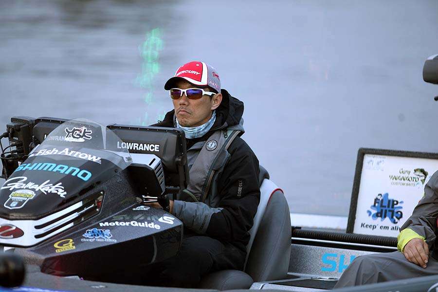 <p>Another game face is worn by Shin Fukae, who just came off his first appearance in the GEICO Bassmaster Classic presented by GoPro. </p>
