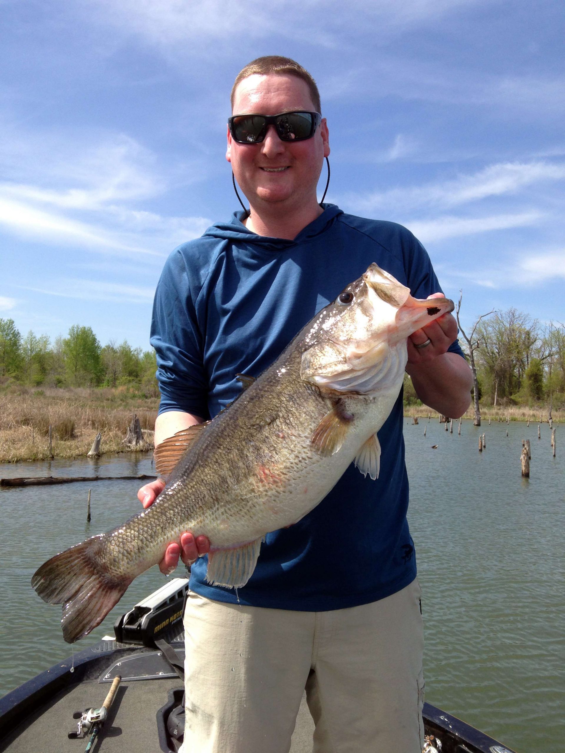 Chris Morrison
12-5
Lake Fork, Texas
4.8-inch Kicker Fish Tail Slapper (albino shad)