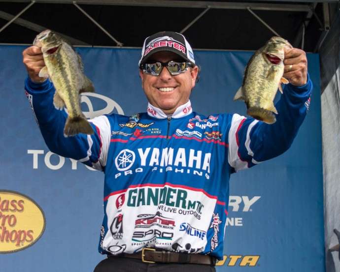 On Day 1 of the Bassmaster Elite at Sabine River, Dean Rojas summed up the thoughts of many Elite anglers. After weighing in a limit of 9 pounds, 9 ounces, Rojas said, 
