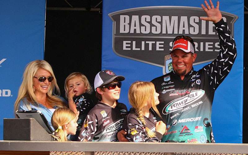 Always good in the Grapefruit League, Lane won on the St. Johns River for his second Elite title.