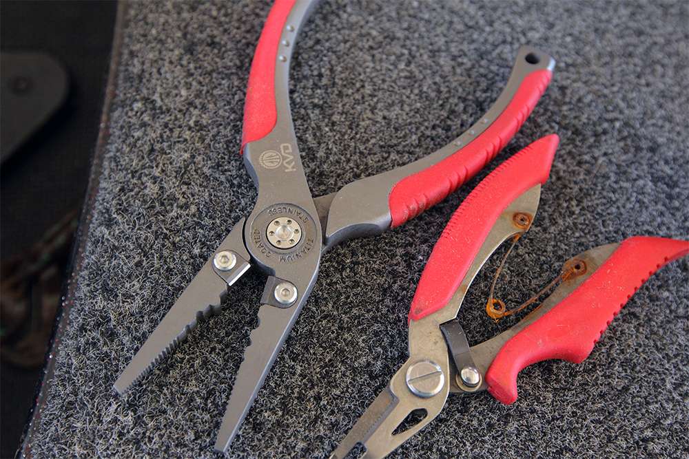 Mustad has released a line of pliers and tools on which the man himself has bestowed his stamp of approval.