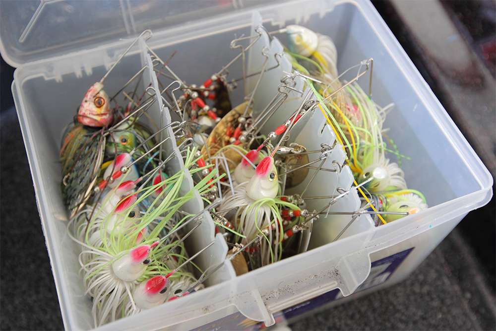 More spinnerbaits! These are the heavier ones.