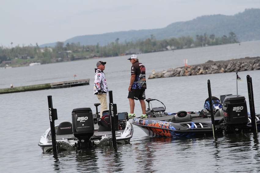 Chad Morgenthaler and Tommy Biffle talk about their days on the water.

