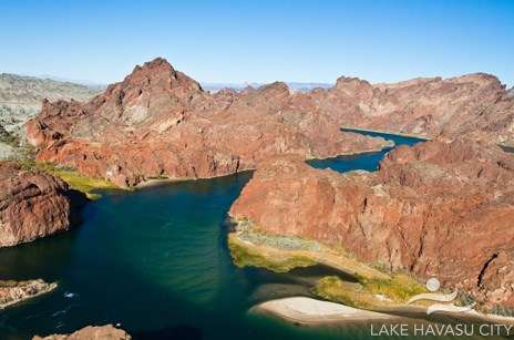 Topock Gorge is also on the northern end of the 25-mile long lake. (Photo courtesy lakehavasucity.org)