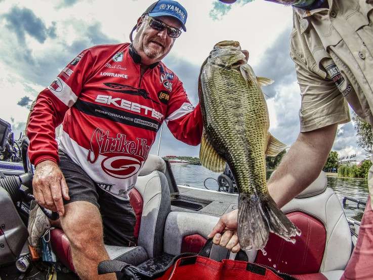 7. What's your greatest strength as a professional bass fisherman?

Versatility. It's my strength, but it can be a double-edged sword when you've got confidence in so many techniques. The process of elimination can bite you in the rear end sometimes. But more times than not, versatility is an advantage, when you can catch them in one foot of water one day and 35 feet deep the next.