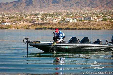 Bassmaster Elite Series pro Dean Rojas lives in Lake Havasu City and says he has seen fishing in the lake improve in his 17 years there. (Photo courtesy of lakehavasucity.org) 