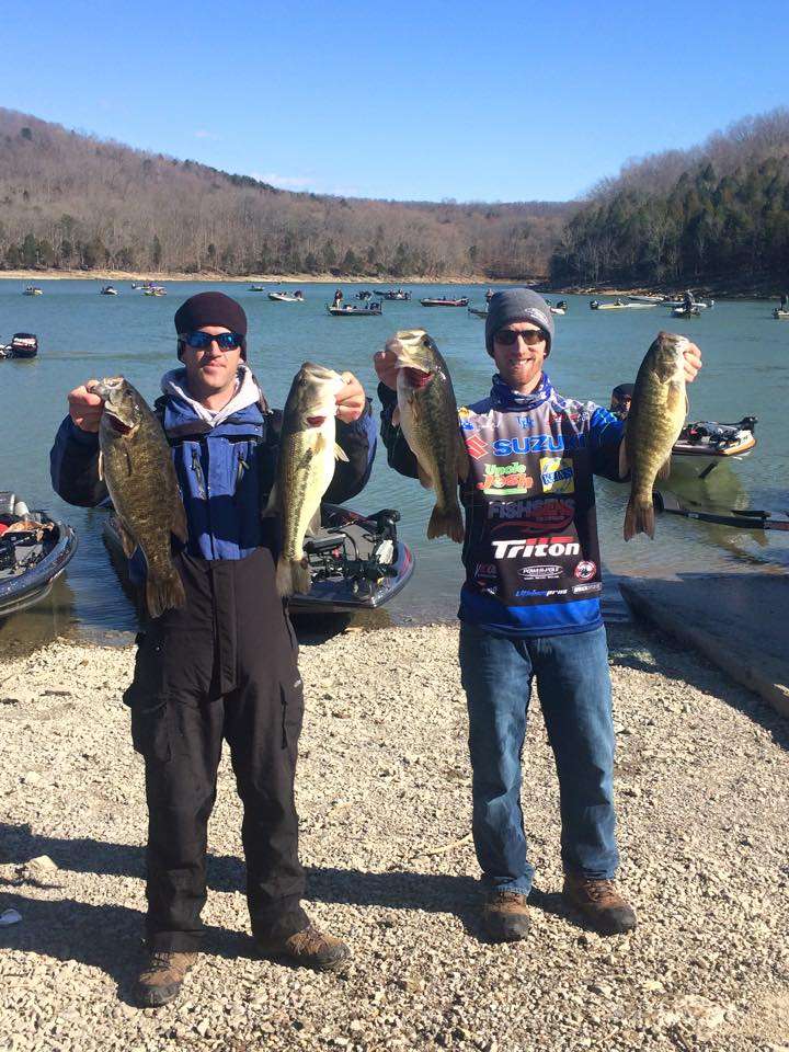 <p>Won the Morristown Marine today with my brother. Caught 21.92 lbs. What a special day. We have been fishing Norris since we were kids.</p> <p><a href=
