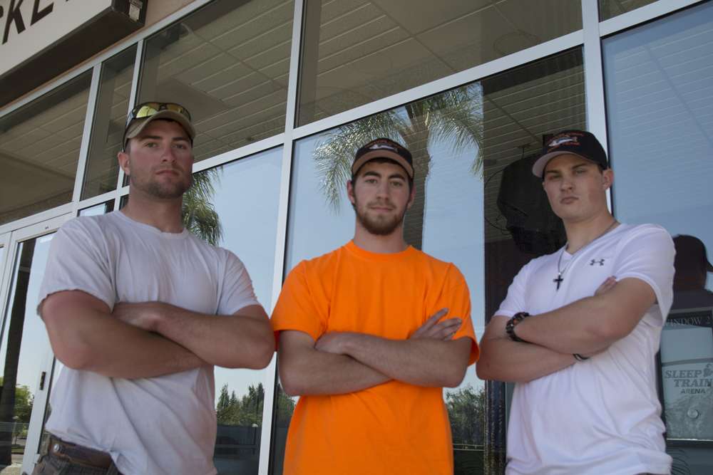 Chase Cochran, Max Kitzmiller and Eric Landmark, Oregon State University
