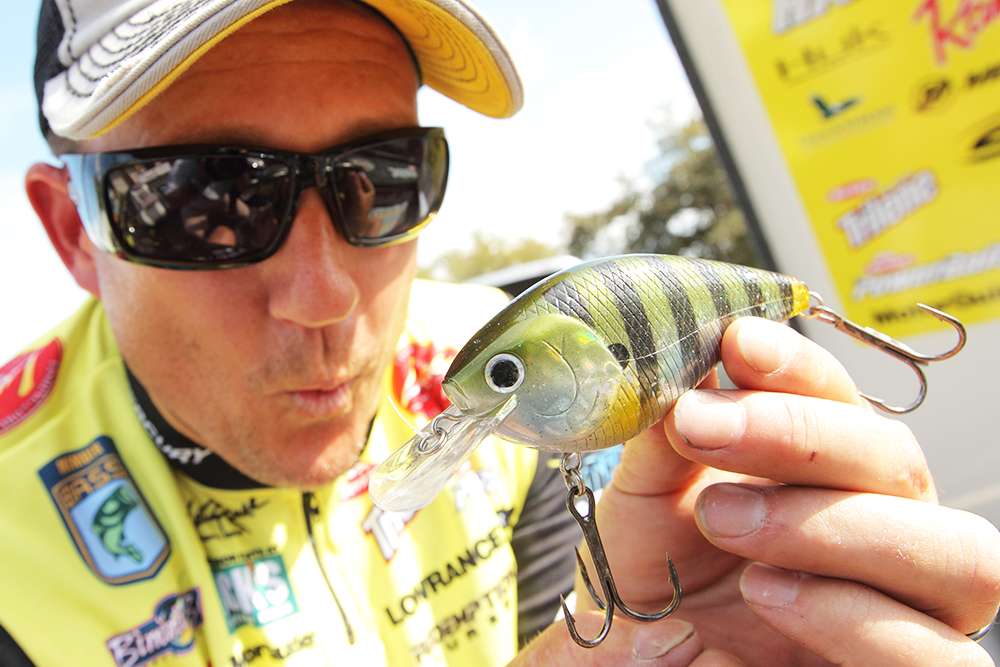 Reese said the SKT Magnum MR from Lucky Craft is his favorite crankbait. It's one of many baits he helped design for Lucky Craft.