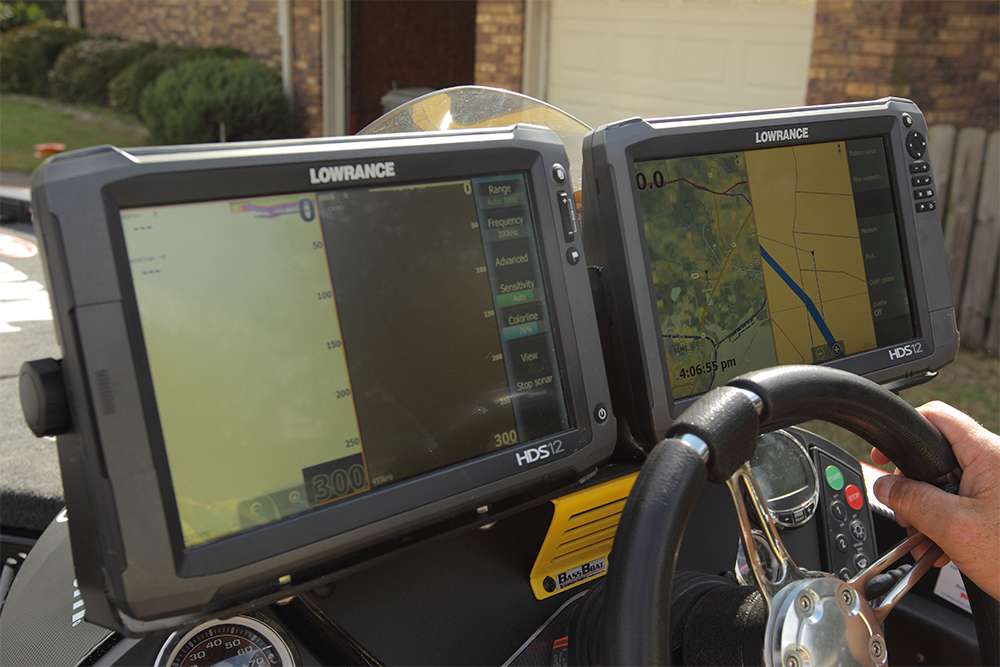 Reese says the Lowrance Gen3 units are amazing. 
