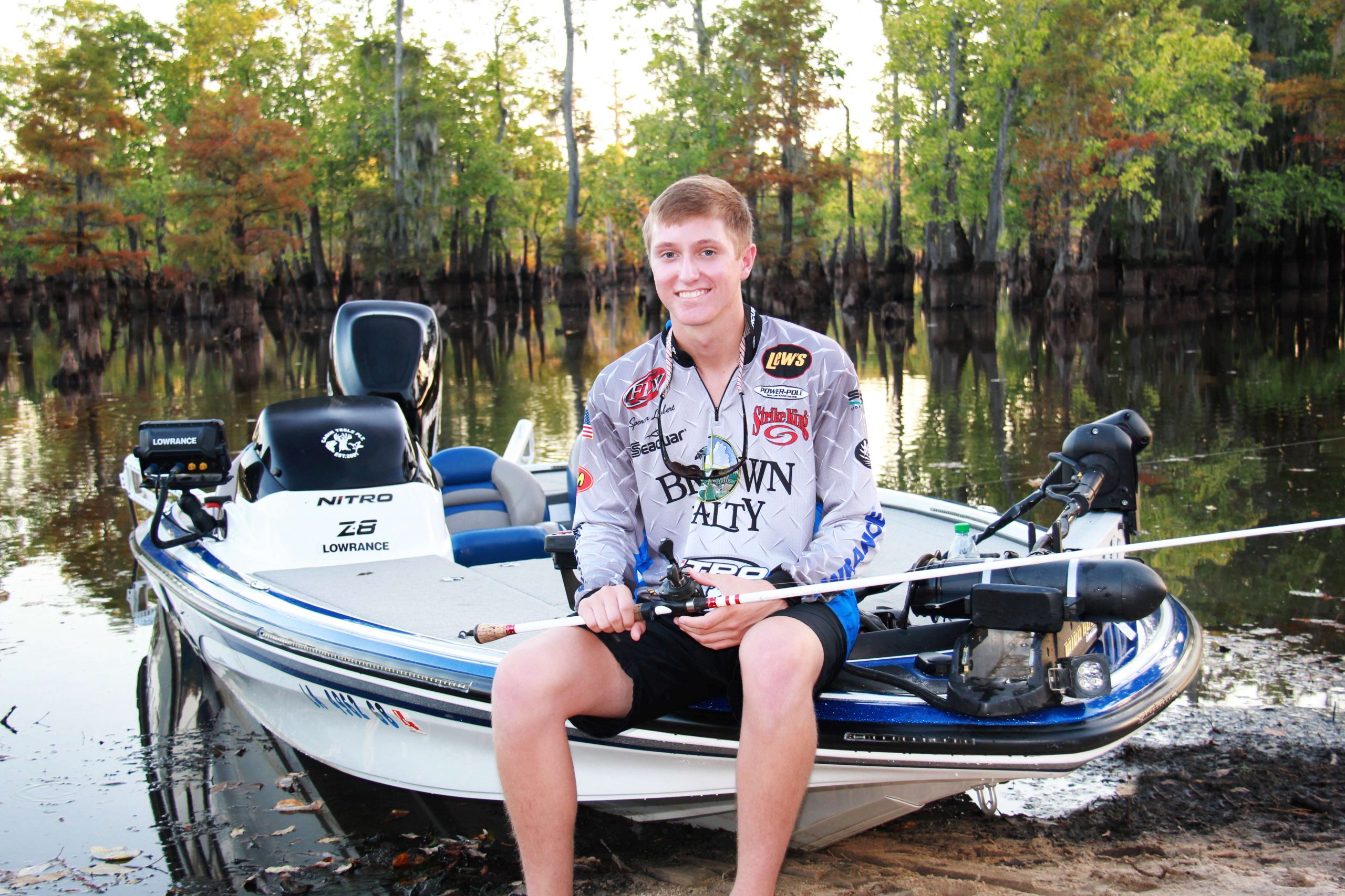 <p>Louisiana: Spencer Lambert</p>
<p>
Lambert is a senior at West Monroe High School. He and his partner won a club tournament in December 2014, and Lambert won the Fishers of Men Big Bass Classic in April 2014. He is a group leader at his church and helps run the Fishers of Men Legacy tournaments in his area. Lambert is a member of the National Honor Society.