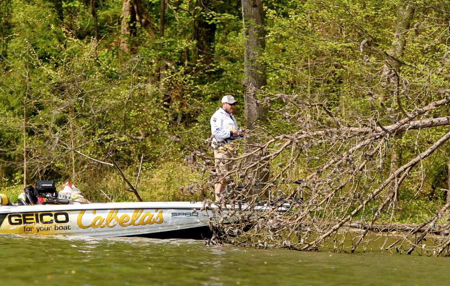 Mike McClelland is coming off a second-place finish in the first Elite Series event held on the Sabine River. 