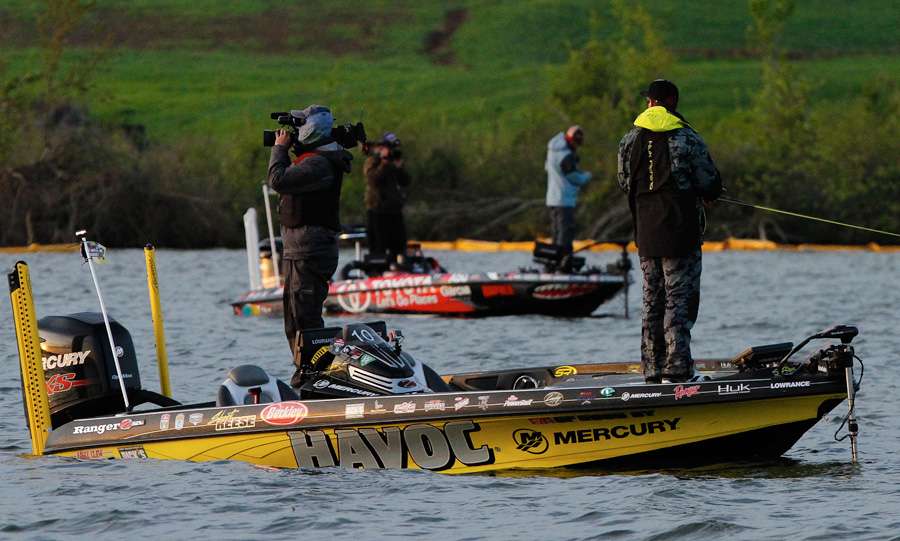 The pair would duel it out on the final day on Lake Guntersville. 