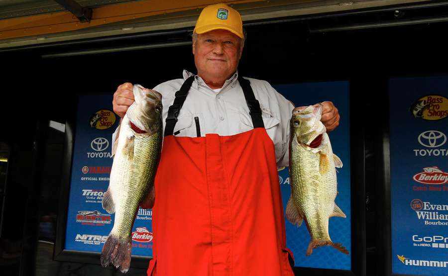 Larry Beauboeuf, co-angler (4th [tie], 8-33)