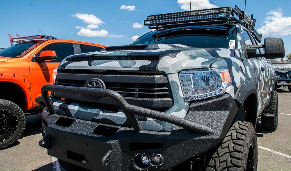 What is the BASSgarage? How about some of the most tricked out Tundras you could ever see combined with the companies who sell you the parts to make your truck look this awesome.