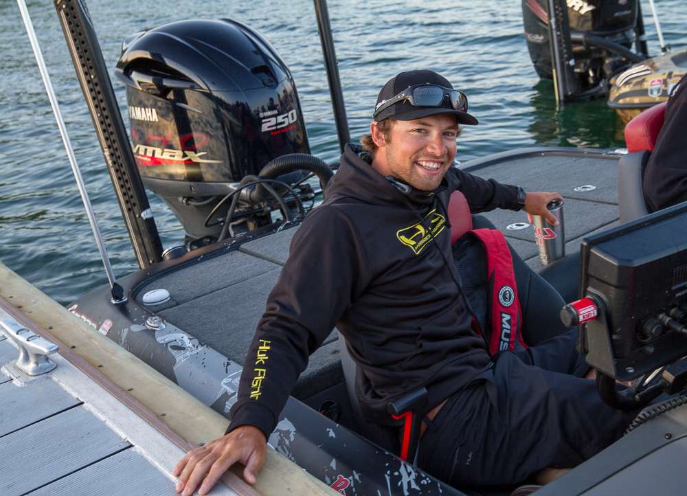 Day 4 of the Bassmaster Elite on Lake Havasu presented by Dick Cepek Tires & Wheels is upon us, and Brandon Palaniuk is happy to be in the top 12.