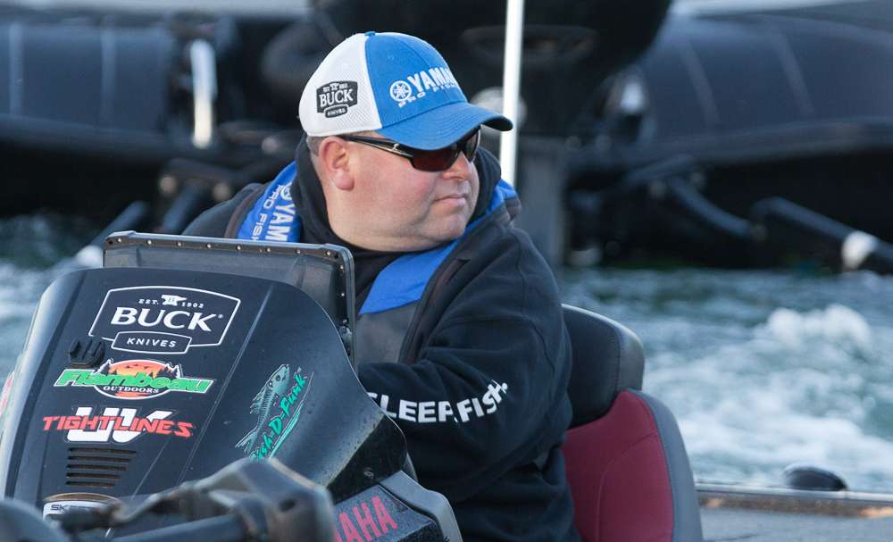 Bill Lowen looks to improve his position on Day 2.