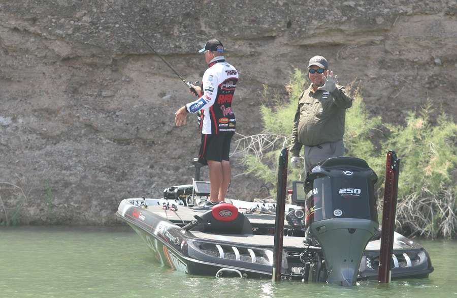 Tharp's Marshall indicates the last fish made a limit.