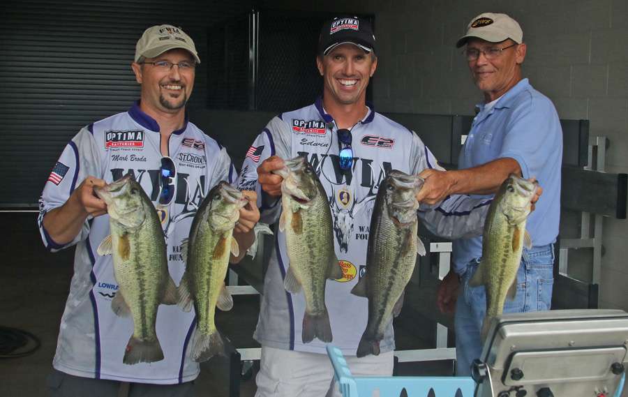 It would be no match for Evers and Broda's limit that totaled almost 19 pounds.