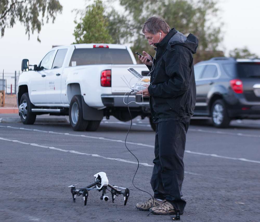 Drones are now commonplace at B.A.S.S. events. 