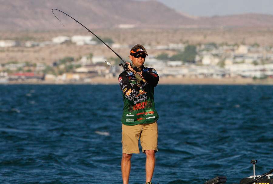 Pirch is one of the favorites coming into this tournament on Lake Havasu. 