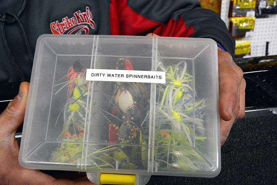 Some are content to simply label storage boxes by lure category. Not Matt Lee. His boxes are sub-categorized. The more specialized the lures the more detail he finds necessary to keep them easy to identify. 