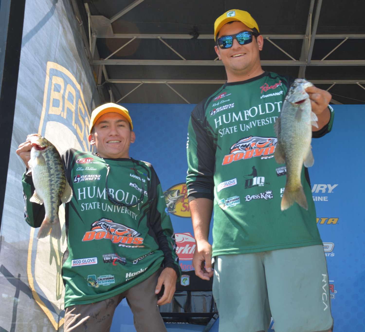 Alex Robbins and Rudy Directo, Humboldt State, 21-9